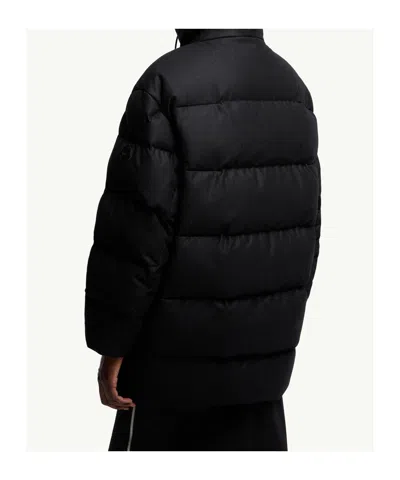 Moncler X Ee72 By Edward Enninful Maarutha Long Down Jacket In Black