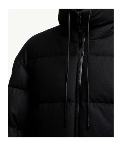 Moncler X Ee72 By Edward Enninful Maarutha Long Down Jacket In Black