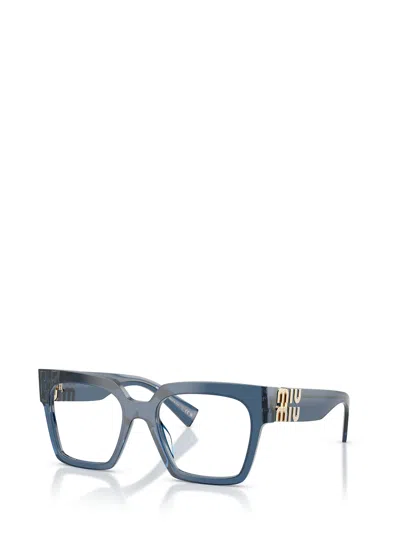 Miu Miu Full-frame Plain Mirror In Blue