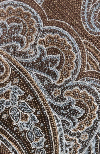 Nordstrom Tilden Paisley Jacquard Silk Tie In Gray