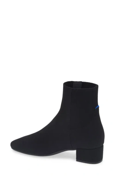 Rothys The High Classic Boot In Black/neutral In Black