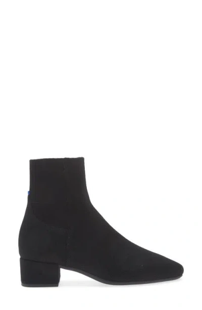 Rothys The High Classic Boot In Black/neutral In Black