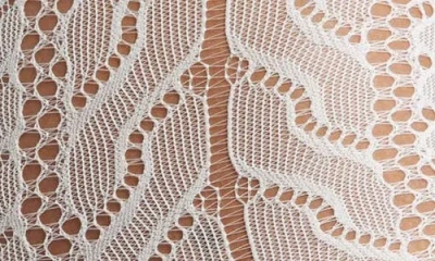 Nordstrom Openwork Mesh Tights In White