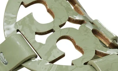 Tory Burch Miller Thong Sandal In Green