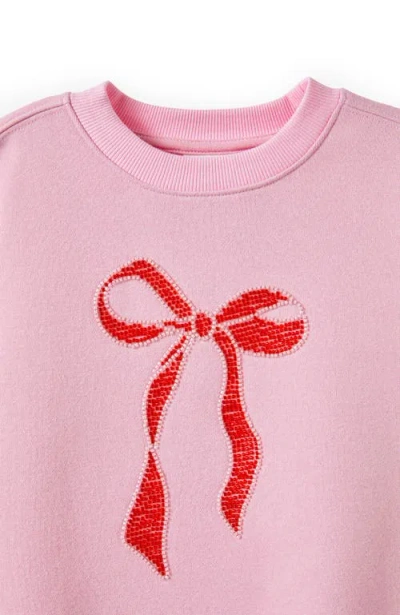 Cotton On Kids Kid's Sammy Oversized Crew In Pink