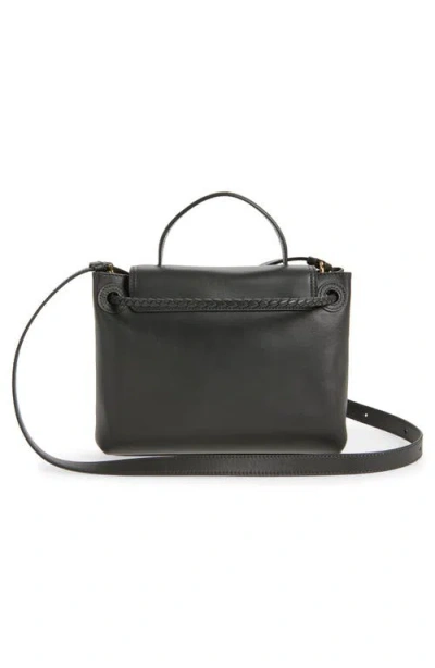 Bottega Veneta Small Ciao Ciao Knot Detail Leather Top Handle Bag In Black