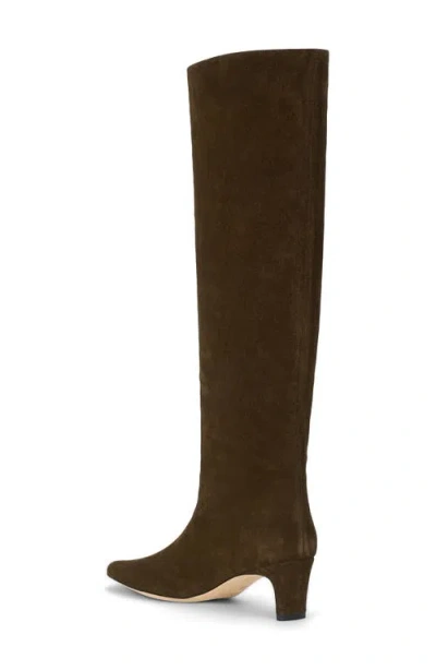 Staud Wally Knee High Boot In Brown
