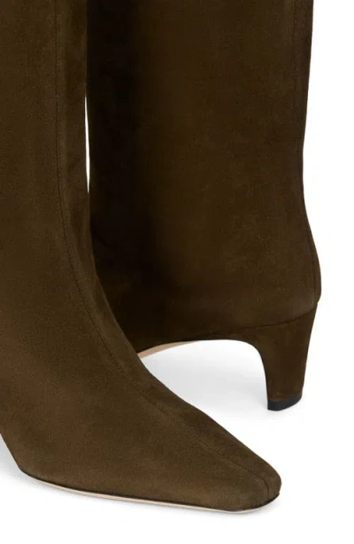 Staud Wally Knee High Boot In Brown