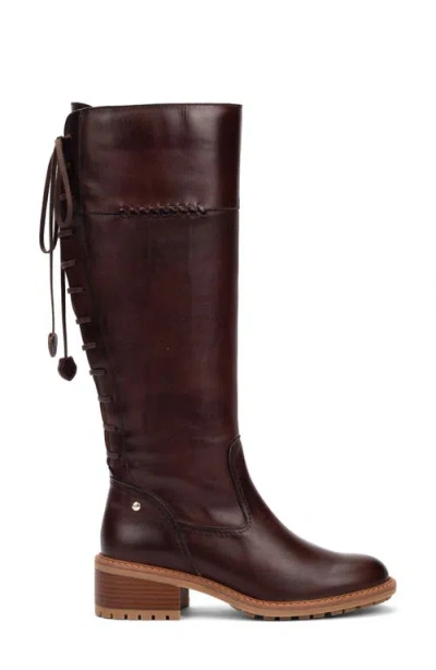 Pikolinos Medina Riding Boot In Brown