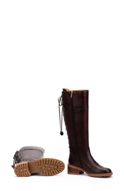 Pikolinos Medina Riding Boot In Brown