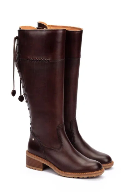 Pikolinos Medina Riding Boot In Brown