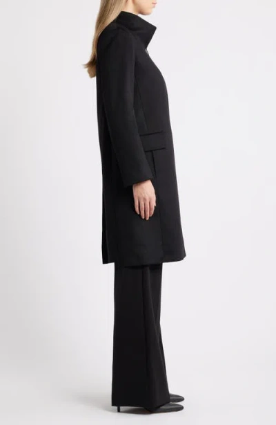 Fleurette Milly Cashmere Coat In Black