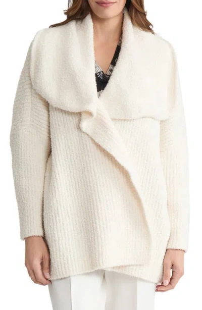 Jones New York Women's Wide-collared Cardigan Sweater In Neutral