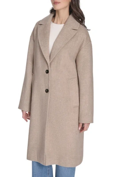 Levi's Longline Coat In Neutral