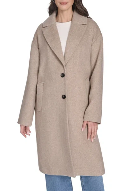 Levi's Longline Coat In Neutral