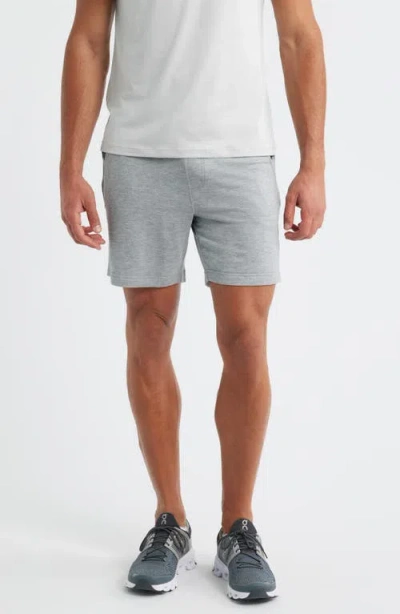 Free Fly Lightweight Fleece Sweat Shorts In Gray