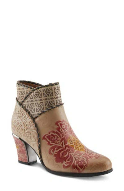 L'artiste By Spring Step Cherish Bootie In Brown