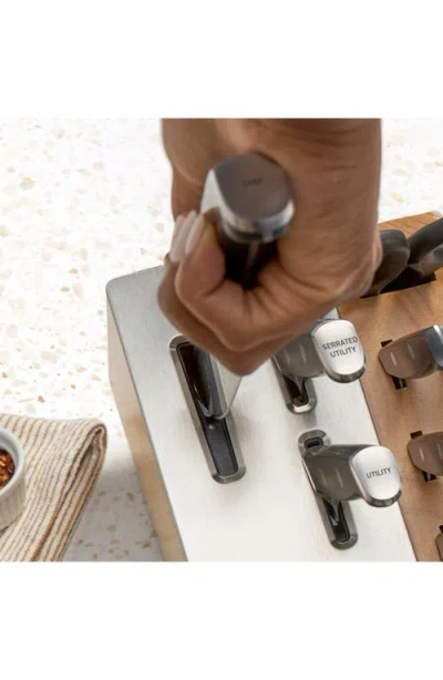 Calphalon Premier By  15-piece Knife Set With Sharpin Edgetech In Black