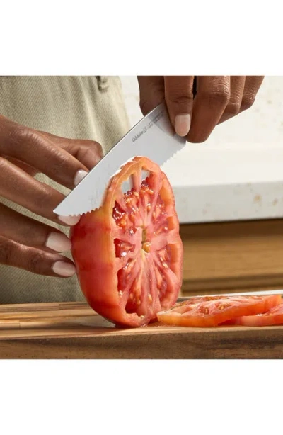 Calphalon Premier 7pc Knife Set With Sharpin Edgetech In Black