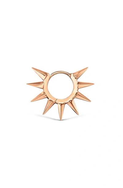 Maria Tash Mohawk Spike Hoop Earring In Gold