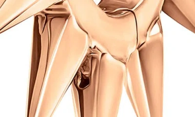 Maria Tash Mohawk Spike Hoop Earring In Gold