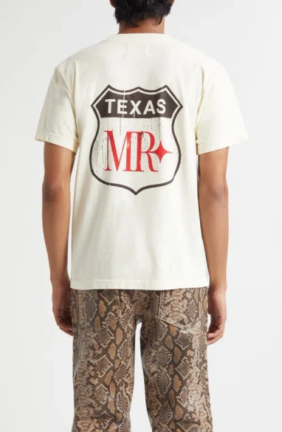 Midnight Rodeo Cadillac Ranch Graphic T-shirt In White