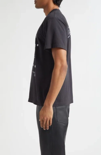 Midnight Rodeo Psychological Thriller Graphic T-shirt In Black