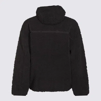 Diesel S-zat Teddy Fleece Hooded Sweatshirt In Gray