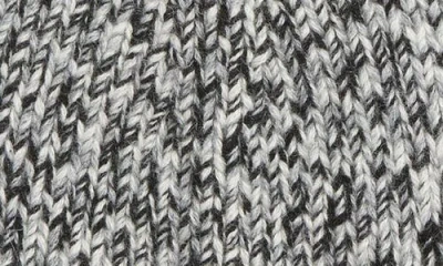 Vince Brushed Marled Cashmere Cuffed Hat In Gray