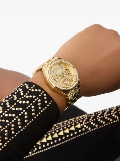 Guess Usa Kryptonite 36mm In Gold