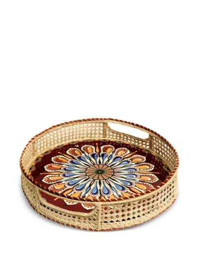 La Doublej Disk Placemats Set Of 2 In Multi