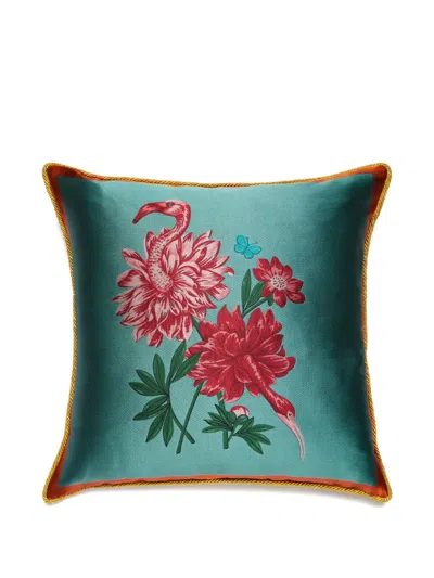 La Doublej Cushion In Green