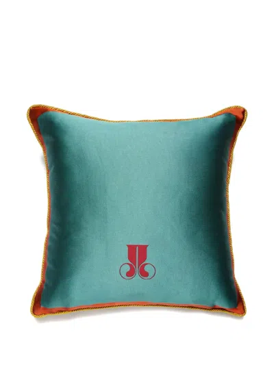 La Doublej Cushion In Green