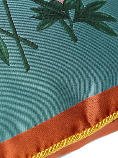 La Doublej Cushion In Green