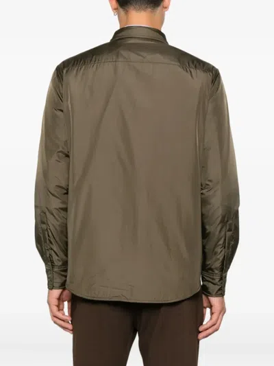 Aspesi Zip Shirt In Green