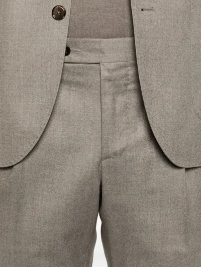 Luigi Bianchi Mantova Single-breasted Suit In Gray