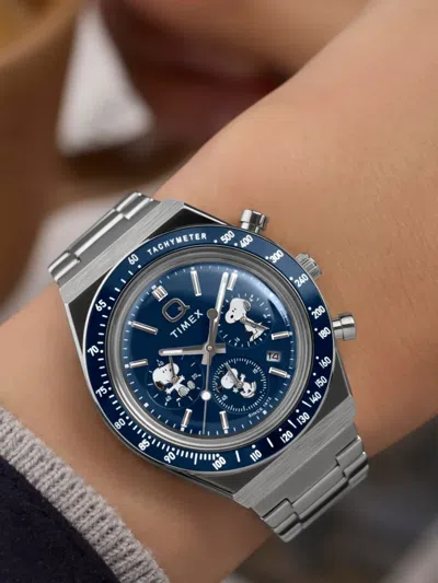 Timex X Peantus Q 40mm In Silver