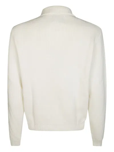 Arte Antwerp Logo Cardigan In Neutral
