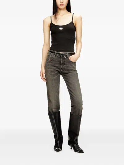 Diesel T-hupy Logo-detail Top In Black