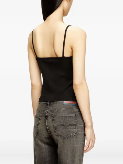 Diesel T-hupy Logo-detail Top In Black