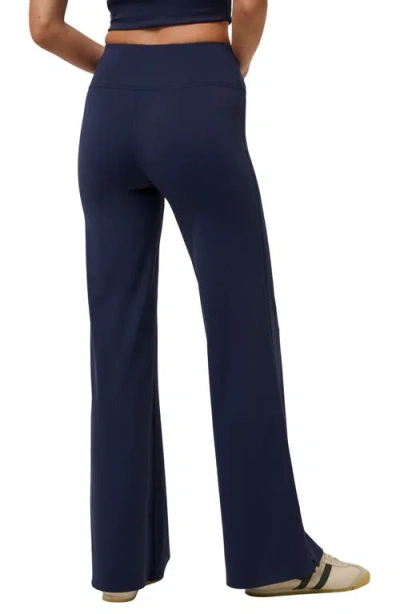 Travismathew Moveknit Bonded Pants In Blue