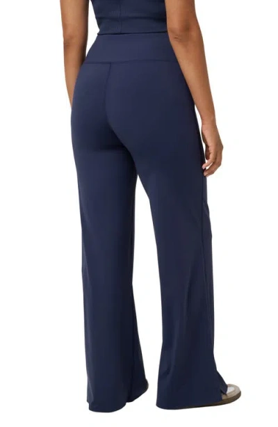 Travismathew Moveknit Bonded Pants In Blue