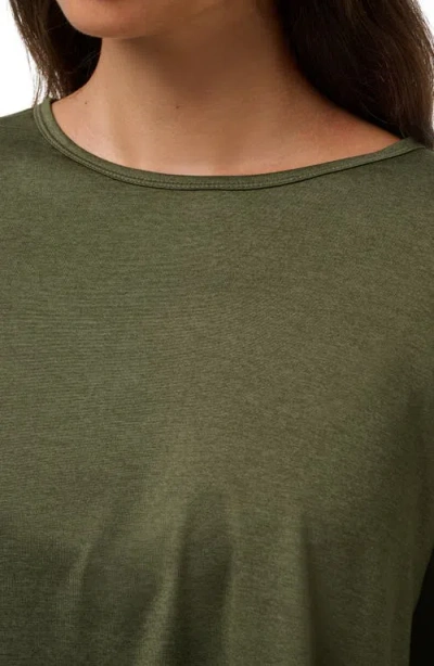 Travismathew Celestia Long Sleeve Performance T-shirt In Green