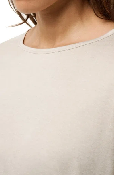 Travismathew Celestia Long Sleeve Performance T-shirt In Neutral