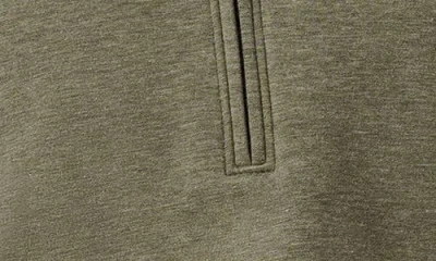 Travismathew Cloud Half Zip Pullover In Green