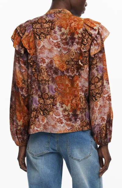 Desigual Paisley Button-up Shirt In Multi