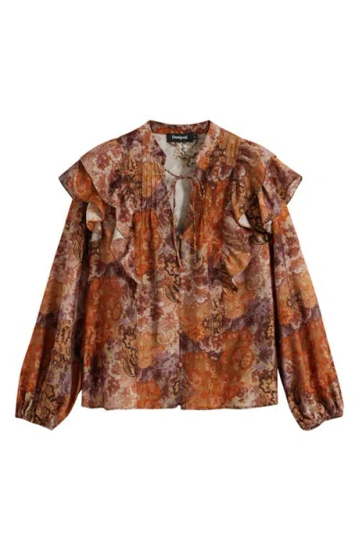 Desigual Paisley Button-up Shirt In Multi