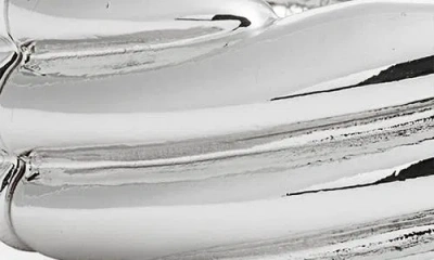 Nordstrom Twisted Cuff Stretch Bracelet In Metallic