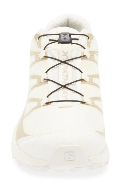 Salomon Xt-pathway Gtx Sneakers Vanilla Ice/vanilla Ice/pepper In White