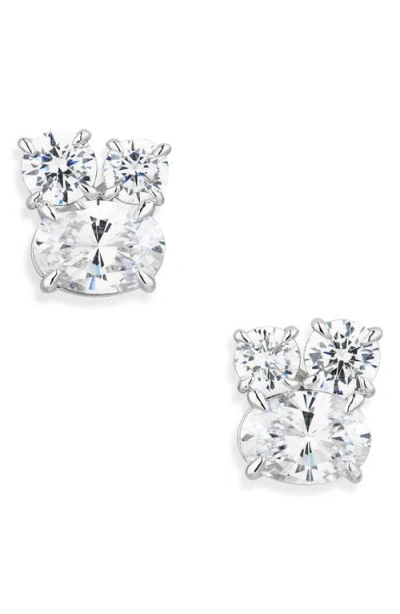 Nadri Stellar Cluster Stud Earrings In Metallic